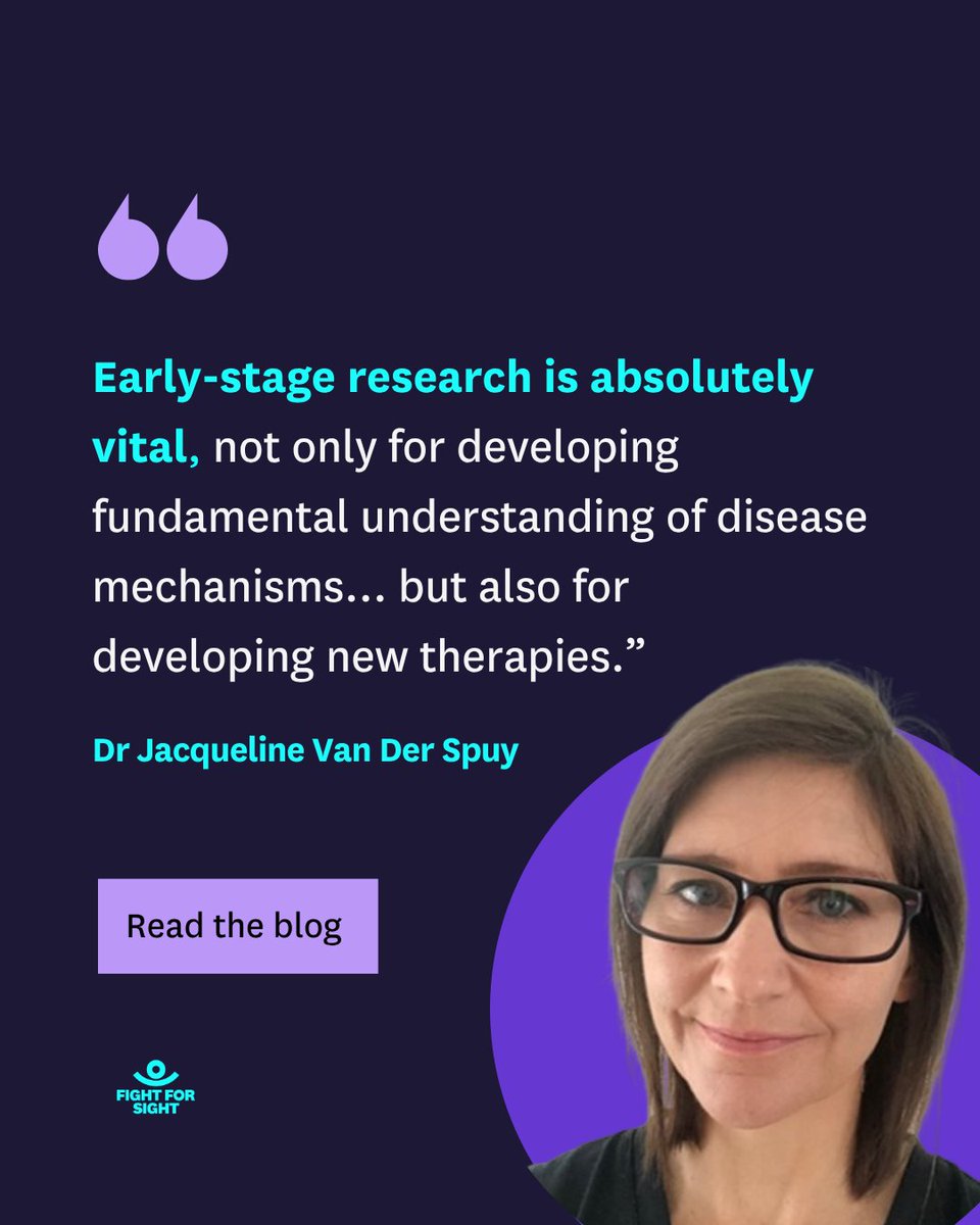 fightforsightUK's tweet image. Breakthroughs cannot exist without early stage research. Building on the foundations of her early research Prof Van Der Spuy worked with teams at @Moorfields to 'grow' retinas in the lab for research! Read the blog, discover the impact of your support: ow.ly/PH4V50Wuxw9