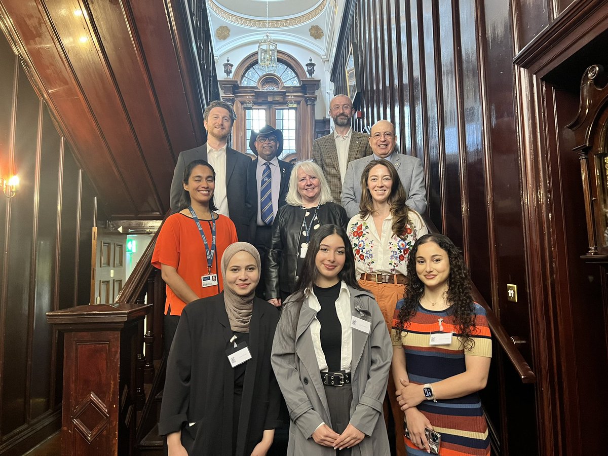 The Royal College of Physicians and Surgeons welcomed three medical students from the Arab American University of Palestine who are on a clinical placement with the University of Glasgow