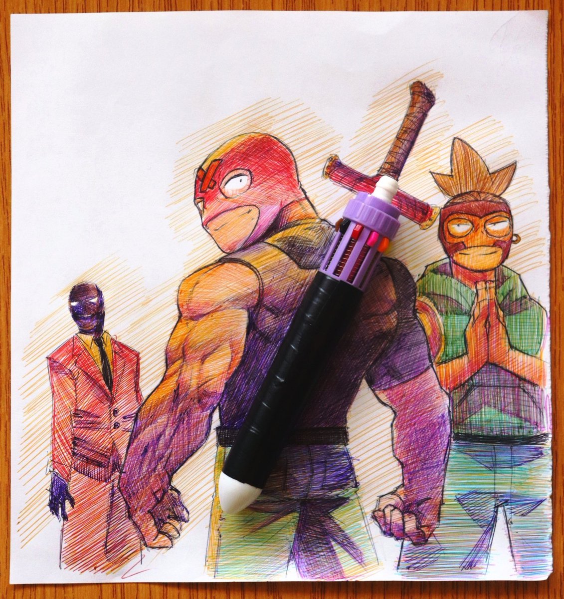 calltoddy's tweet image. Multicolour Pen