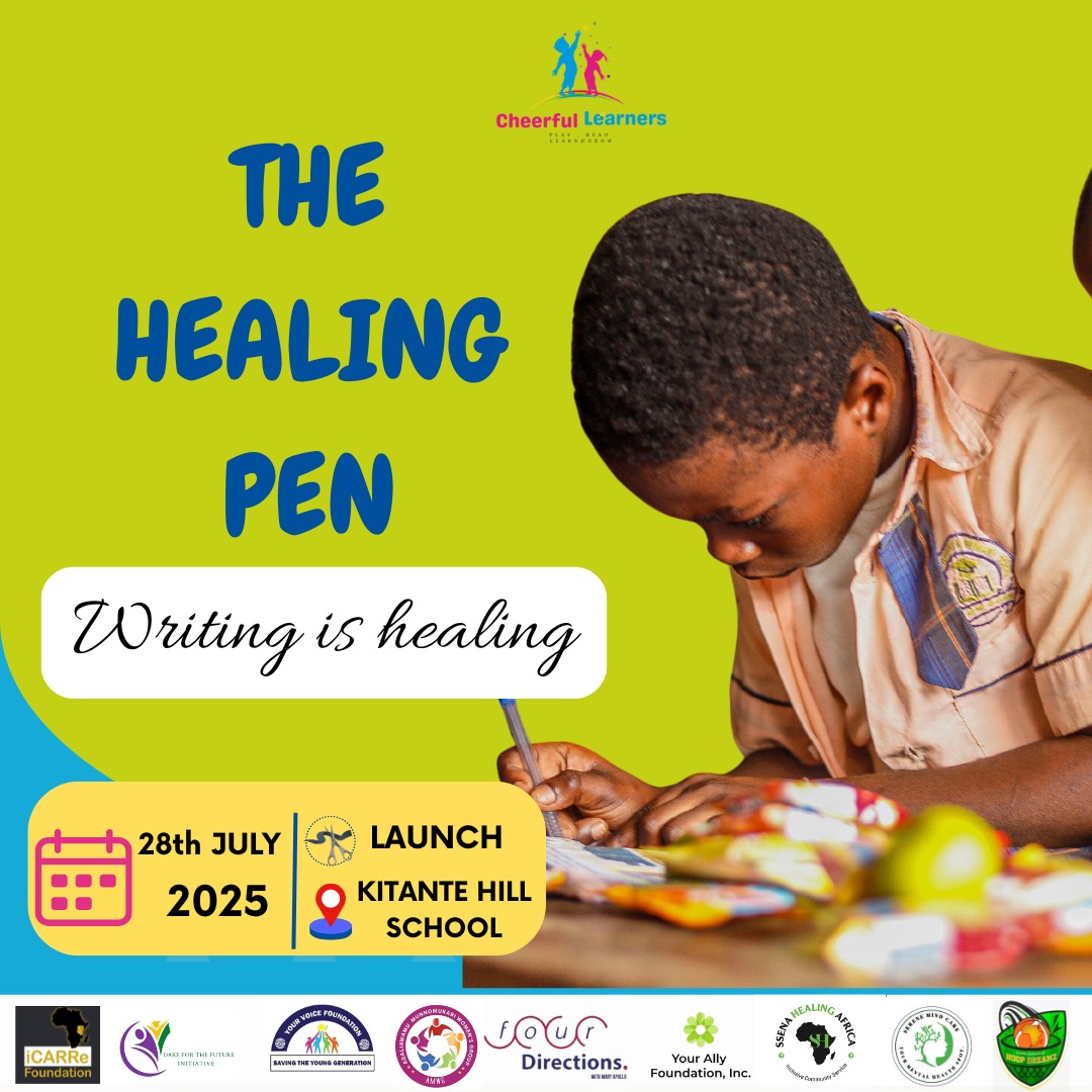 Writing is one of the most powerful ways young people can express their emotions, process thoughts, and make their voices heard. ✍️

The #HealingPen, writing competitions aim to help youth share their stories, challenge stigma, and support each other’s mental health journeys.