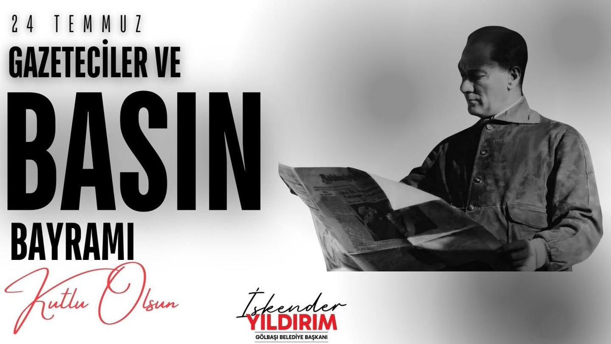 Büyük bir özveriyle kamuoyunu hızlı ve etkili bir biçimde bilgilendirmek amacıyla gece gündüz demeden çalışan başta ilçemizin basın mensupları olmak üzere tüm basın çalışanlarının 24 Temmuz Gazeteciler ve Basın Bayramını en içten duygularımızla kutluyorum.