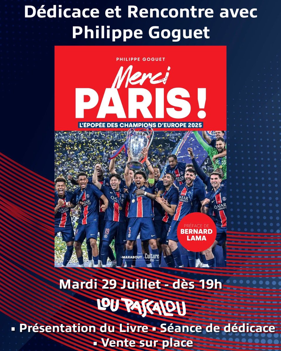 LE_LOU_PASCALOU's tweet photo. @pgoguet @CulturePSG @francoisdenat https://t.co/N0FPGh4A72
