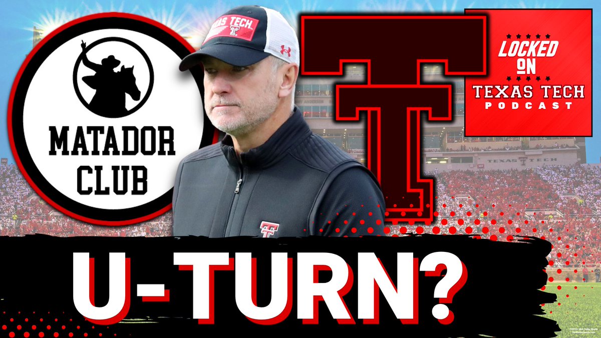 LockedOnTech's tweet image. Today on Locked On #TexasTech:
- NIL police
- welp, see ya later
- CFB HC firing line
#GunsUp
📺YouTube: youtu.be/oqkAtRGM-l4
📻Apple: shorturl.at/efrw7
📻Spotify: shorturl.at/mw124
