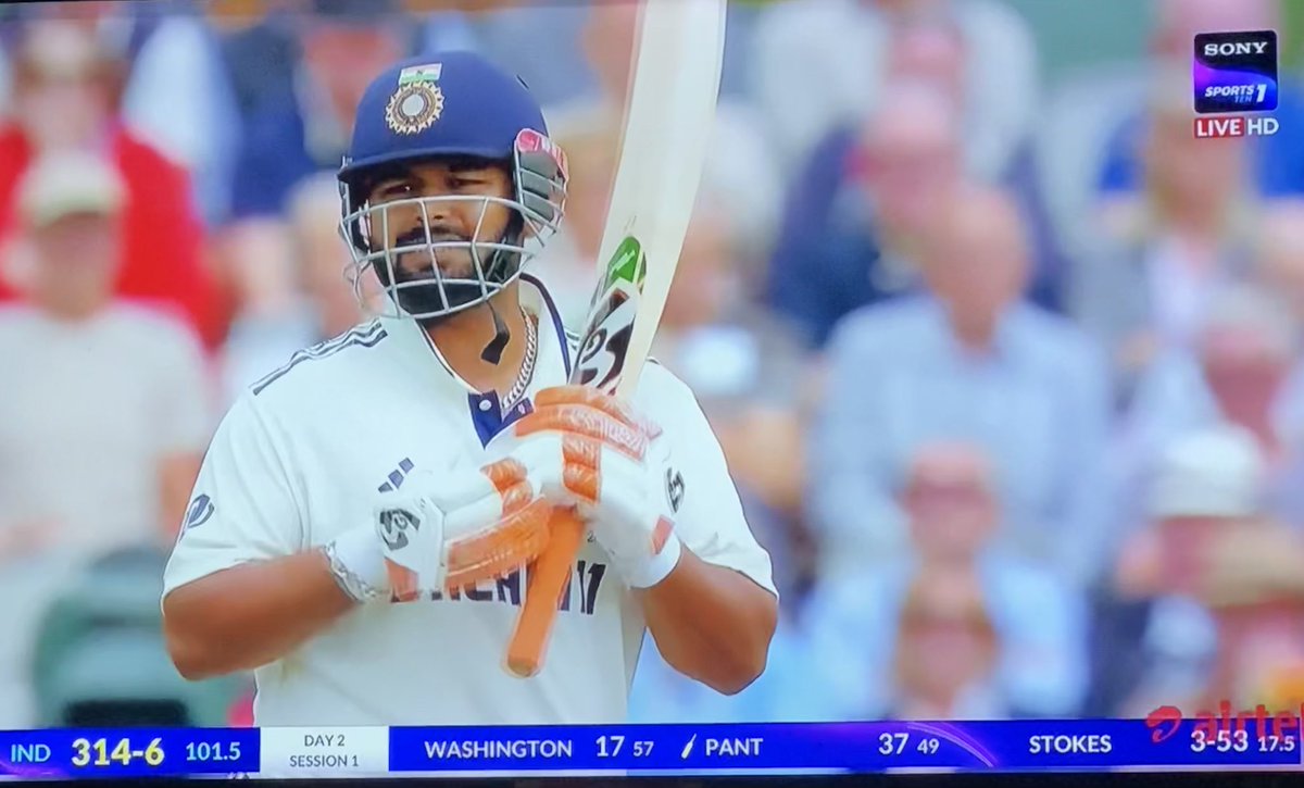 $hyju (@linktoshyju) on Twitter photo TAKE A BOW <a href="/RishabhPant17/">Rishabh Pant</a> 🫡🫡🫡🫡 Didnt expect this… WARRIOR.. Country above everything.. massive respect 🫡 🫡🫡🫡 #INDvENG #INDvsENG #RishabhPant TAKE A BOW <a href="/RishabhPant17/">Rishabh Pant</a> 🫡🫡🫡🫡 Didnt expect this… WARRIOR.. Country above everything.. massive respect 🫡 🫡🫡🫡 #INDvENG #INDvsENG #RishabhPant