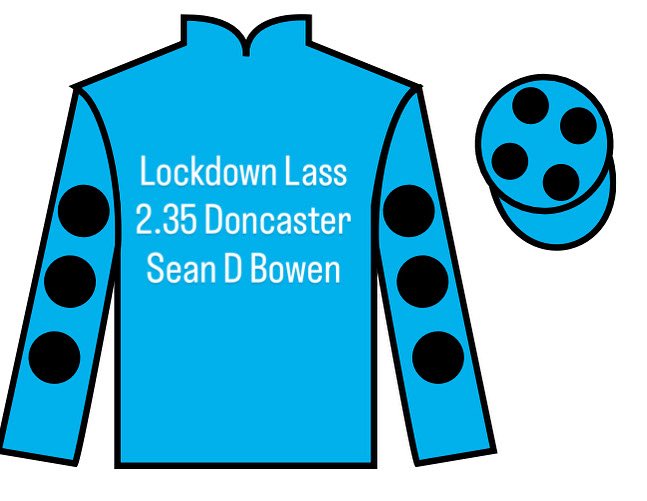 Lockdown Lass heads to <a href="/DoncasterRaces/">Doncaster Racecourse</a> today in the 2.35 with Sean D Bowen 🤞
