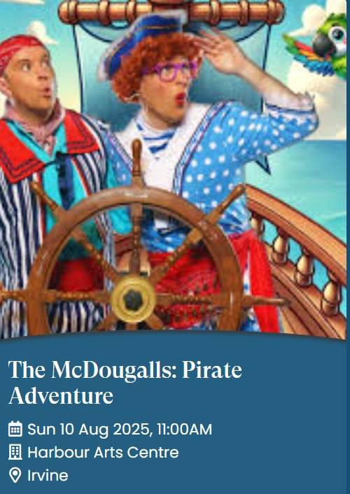 Harbour Arts Centre (@hacirvine) on Twitter photo New on sale <a href="/HACIrvine/">Harbour Arts Centre</a> - extra shows just added to the <a href="/TheMcDougalls/">The McDougalls</a> Summer Tour this August!
ticketsource.co.uk/harbour-arts-c… New on sale <a href="/HACIrvine/">Harbour Arts Centre</a> - extra shows just added to the <a href="/TheMcDougalls/">The McDougalls</a> Summer Tour this August!
ticketsource.co.uk/harbour-arts-c…