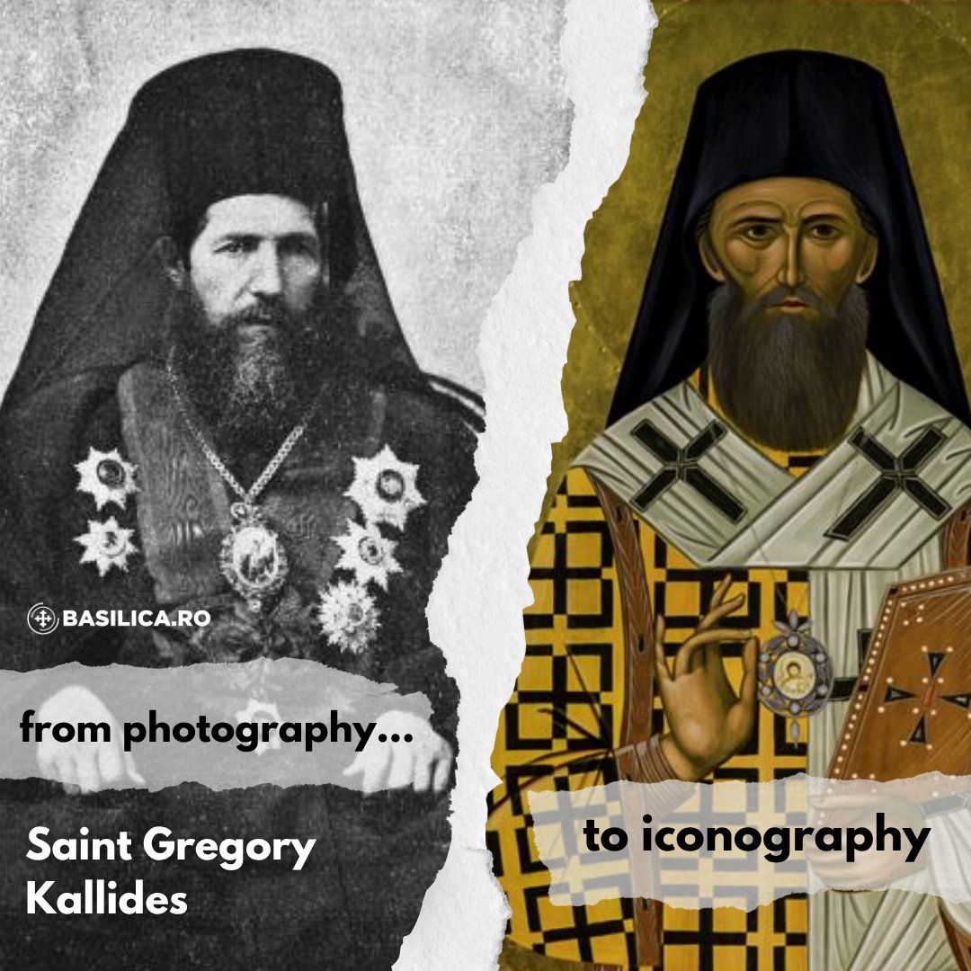 🇬🇧 From photography 📸 to iconography 🖼️: Saint Gregory Kallides

🗓️ July 25

Born in 1844 in Thrace, he served as Metropolitan of Heraclea and Redestos, of Ioannina, and of Thessaloniki. He fell asleep in the Lord on July 25, 1925.⬇️