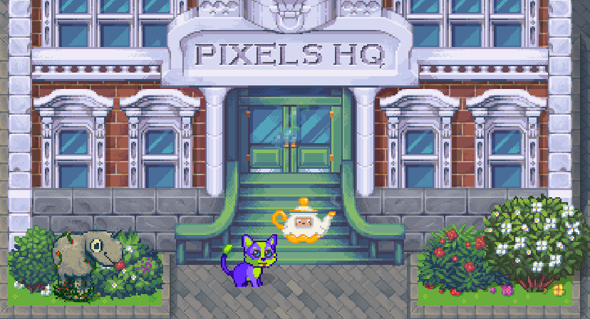 PixelChibis's tweet image. GM Chibi Gang anyone fancy some tea? 🫖☕️