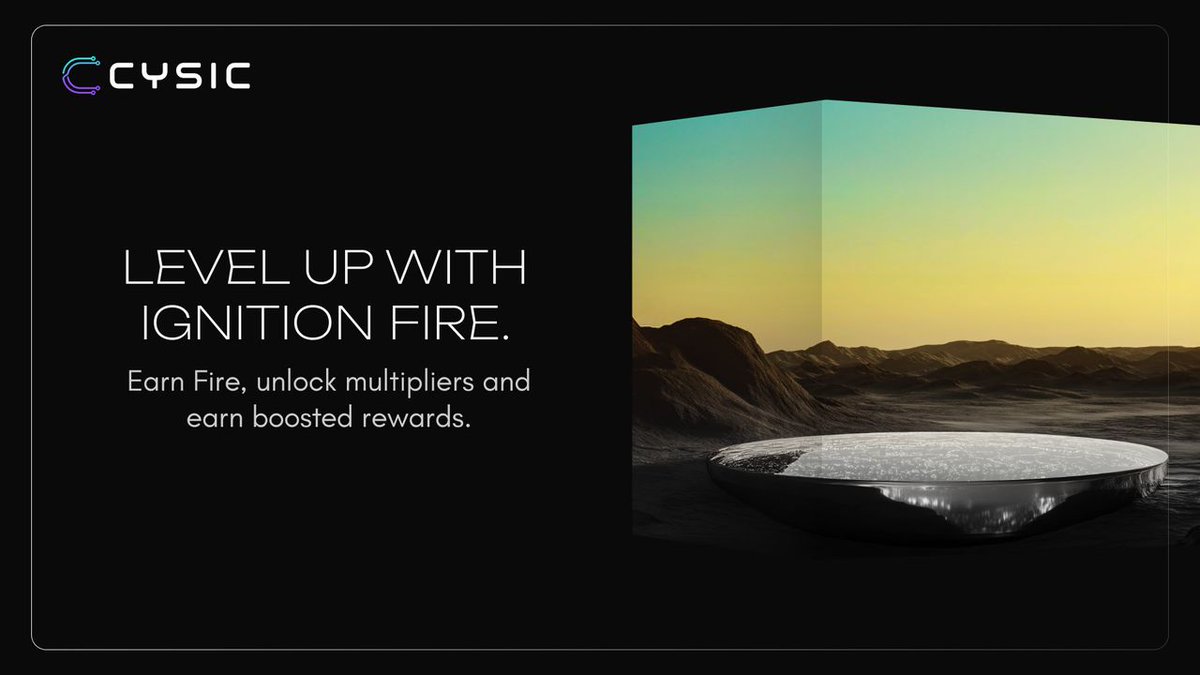 Manny_Krypt's tweet image. Want to level up during the Cysic Ignition Phase?
Here's how to earn more fire and climb the ranks on @cysic_xyz testnet:
▪︎ Complete your daily &amp; advanced tasks
▪︎ Claim faucets every day
▪︎ Invite friends and push them to complete tasks
▪︎ Stake CGT to boost your…
