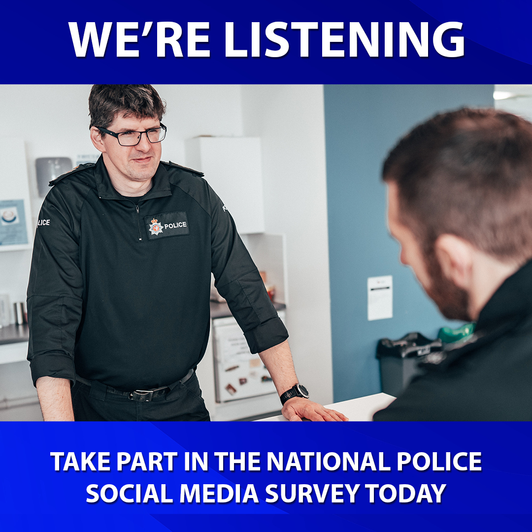 nuclearpolice's tweet image. We'd like to know what you want and need from us through social media.
We're running this survey supported by @PoliceChiefs and we'll use what you tell us to improve our services.
You need to be 16+ to complete the survey.
It'll take about 5 minutes.
policeuksurvey.com/socialmedia2025