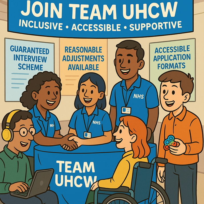 🌟Inclusion is a daily commitment at UHCW. 

We’re breaking barriers, building support &amp; ensuring everyone belongs. 

Join us 👉uhcw.nhs.uk/where-careers-…