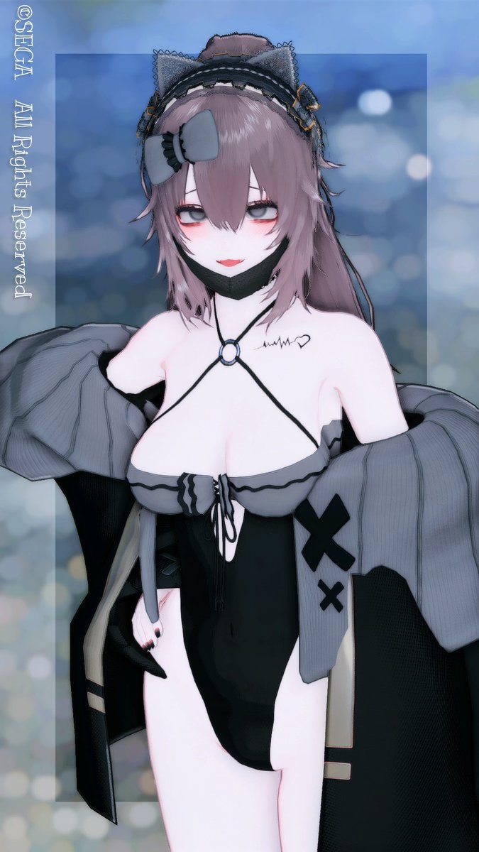 mist0915's tweet image. ハイレグすぎ水着🥺