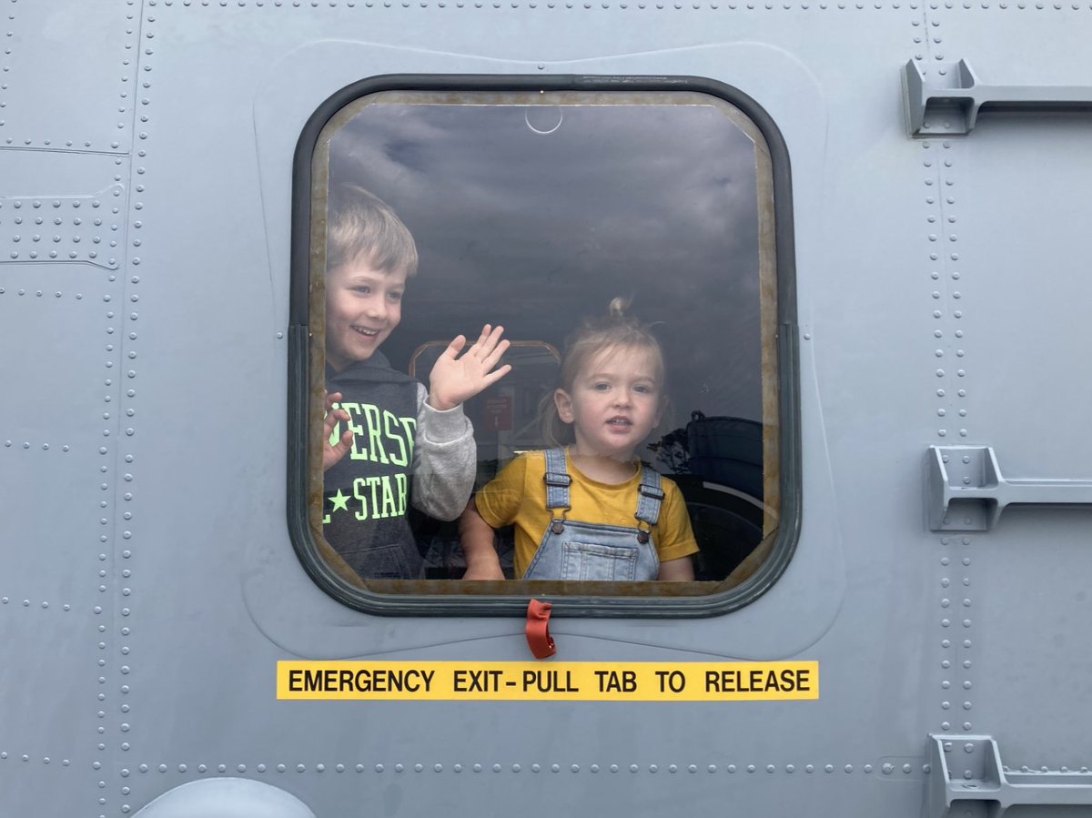 RNASCuldrose's tweet image. RNAS Culdrose said ‘thank you’ to our families today- opening its gates for an event hosted by naval air squadrons @820NAS & #814NAS. The importance of the support of our loved-ones cannot be overstated, especially for those with young children. #thankyou @RoyalNavy #TeamCuldrose