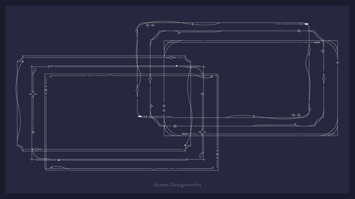 ikuma_design's tweet image. 𝑻𝒉𝒖𝒎𝒃𝒏𝒂𝒊𝒍 𝑭𝒓𝒂𝒎𝒆 𝑫𝒆𝒔𝒊𝒈𝒏..!! ✦✧