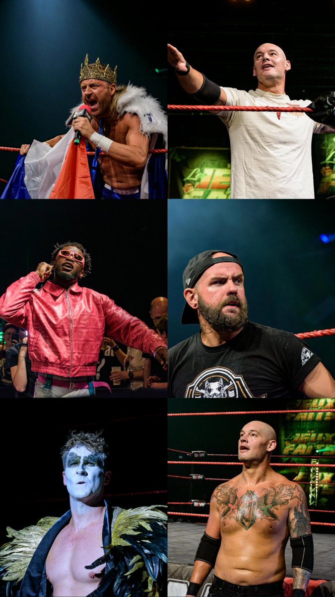 Valentin_Krust's tweet image. And it's out right now on my Instagram!
@TomPestock VS @Kurothekidd VS @Robbie_X_ VS @CaraNoirPW
At @bzw_wrestling Les Jeux Sont Faits
instagram.com/valentin_k.b/