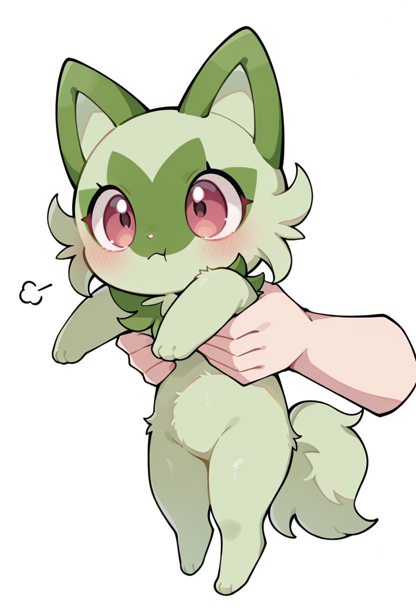 KaigamiAIkemono's tweet image. 入っちゃいけないとこに入ったニャオハ。