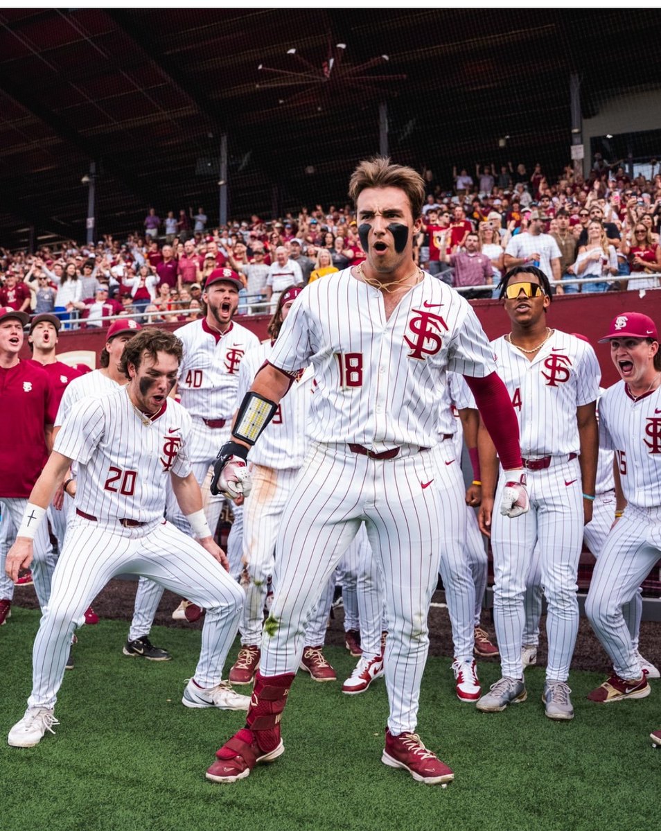 max_williams25's tweet image. Thank you to the FSU fans and coaches for all the support, guidance, and unforgettable moments. Grateful for every moment in Garnet and Gold. Forever a Nole! 🍢❤️💛 #GoNoles
@FSUBaseball