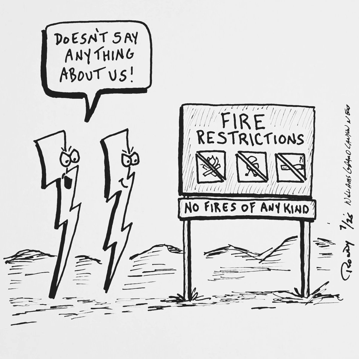 #rowdywalkercartoons #editorialcartoons #editorialcartoonist #williamsgrandcanyonnews