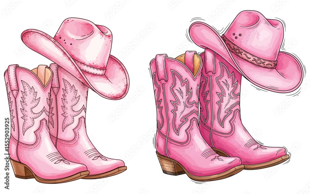 NNawyal46878's tweet photo. Pink Cowgirl Boots and Hats Set - Western Fashion Collection >. https://t.co/LF66jIHHrO
#WesternFashion #PinkCowgirl #CowgirlStyle #BootsAndHats #FashionCollection #WesternWear #CowgirlChic #RodeoReady #StylishBoots #CountryVibes https://t.co/qTWEsbikJD