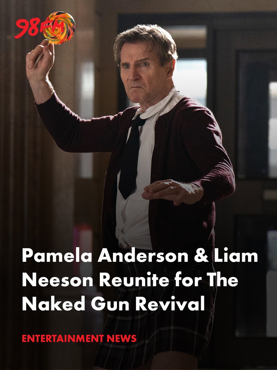 🚨 Who’s ready for The Naked Gun comeback? Pamela Anderson &amp; Liam Neeson are aboard the sequel, picking up decades after the originals. Old meets new, slapstick meets fresh laughs! 🕵️‍♂️🍿 

🔗 Read more on 98FM.com