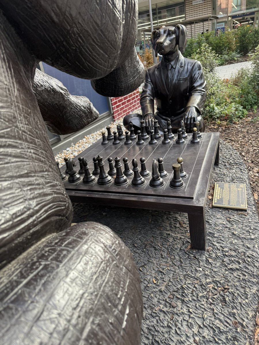 MehmetMars7's tweet image. Happy belated International Chess Day!
White Rhino vs Dogman in London
#GillieAndMarc #Lovethelast