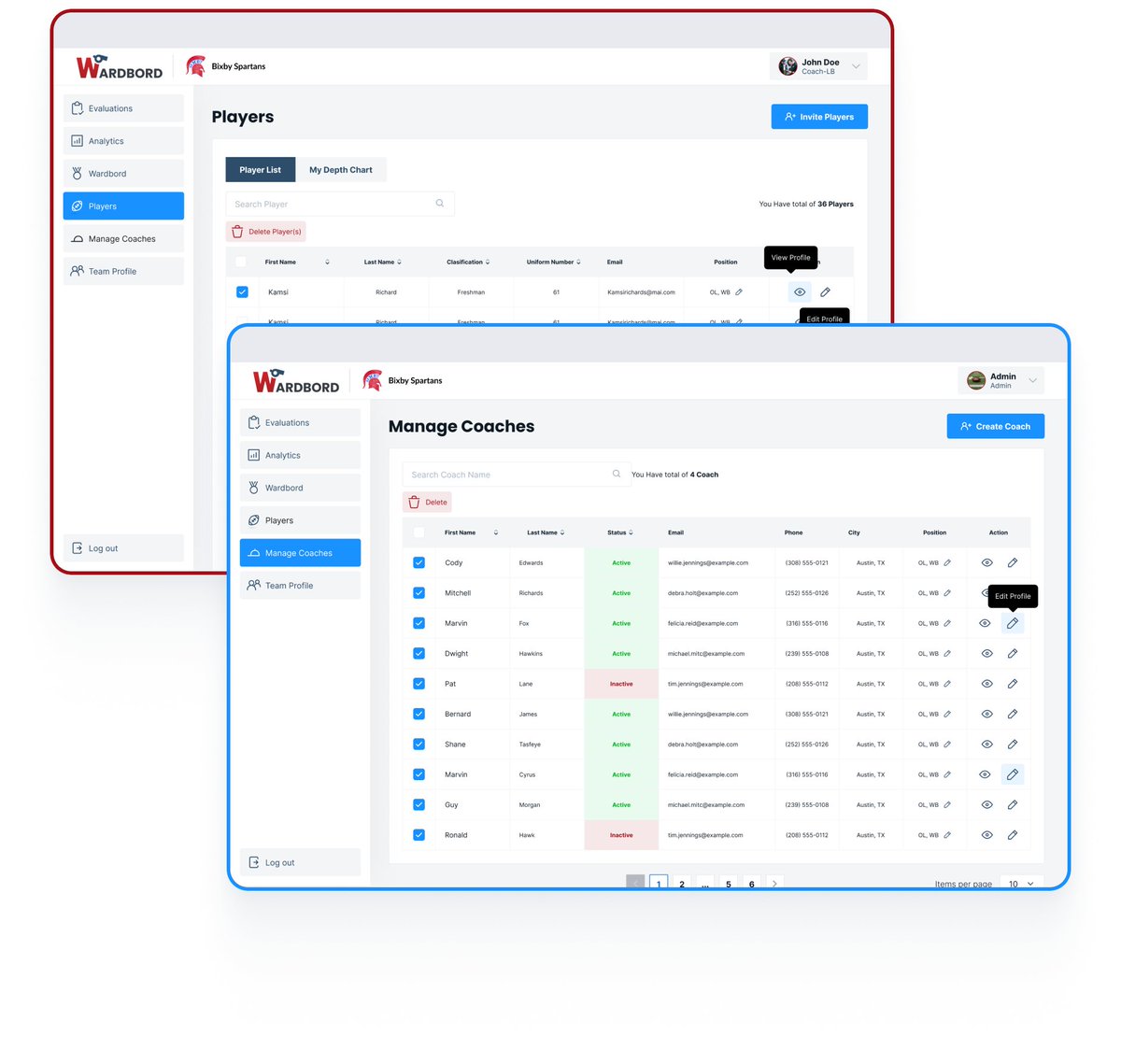 Wardbord_'s tweet image. ⏱️ Too many tools. Too little time.
Most football staffs are drowning in notebooks, whiteboards, spreadsheets, and group texts.
It’s scattered. It’s slow.
And it’s costing your team valuable reps and results.
🔥 Enter Wardbord—the all-in-one platform that streamlines football…