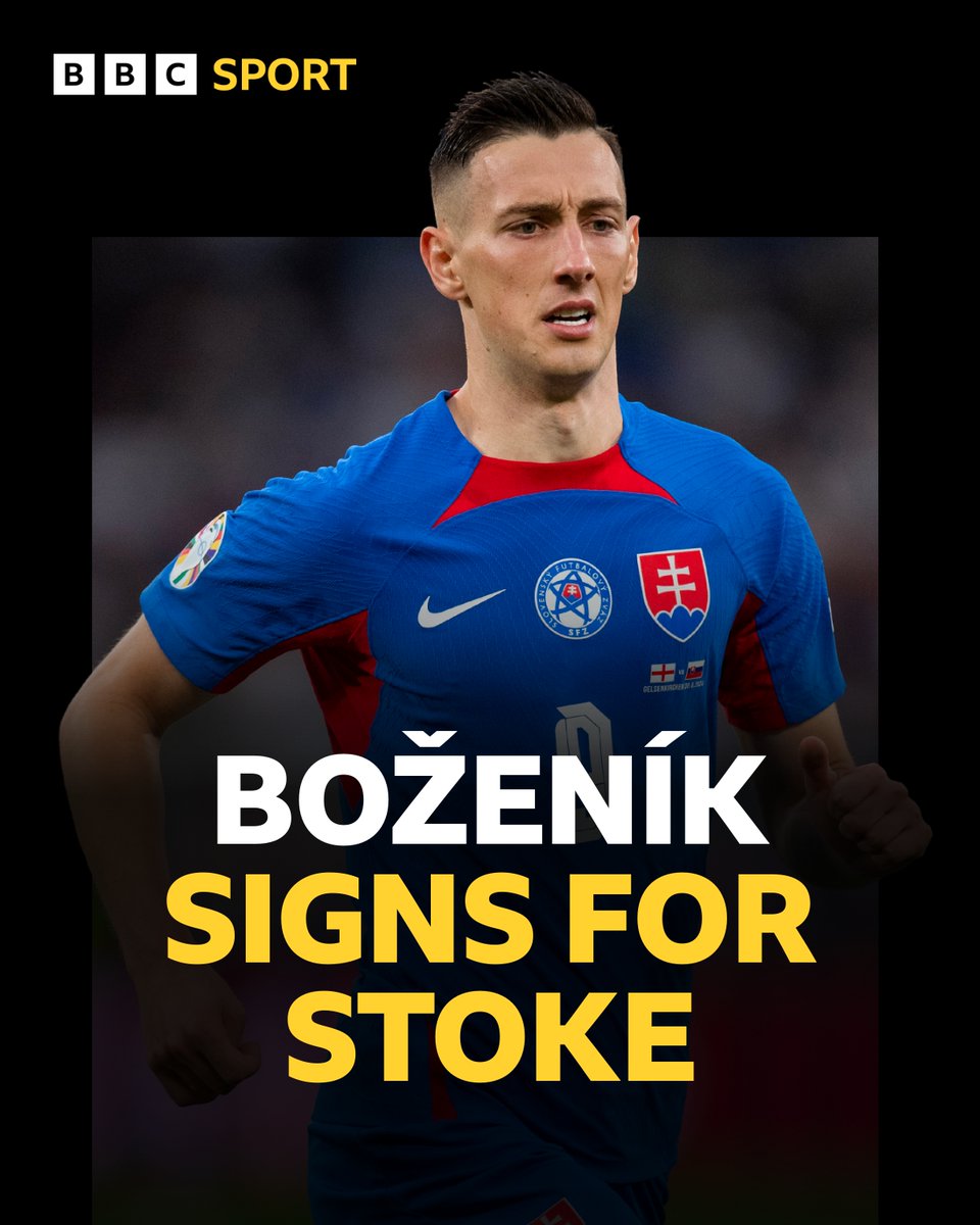 BBCStokeSport's tweet image. 🔴⚪️✍️DONE DEAL✍️🔴⚪️
Slovakian international striker Róbert Boženík becomes #SCFC's sixth summer signing.
He's joined from Portuguese side Boavista on a 3⃣ year deal.
Happy with this one Stoke fans?