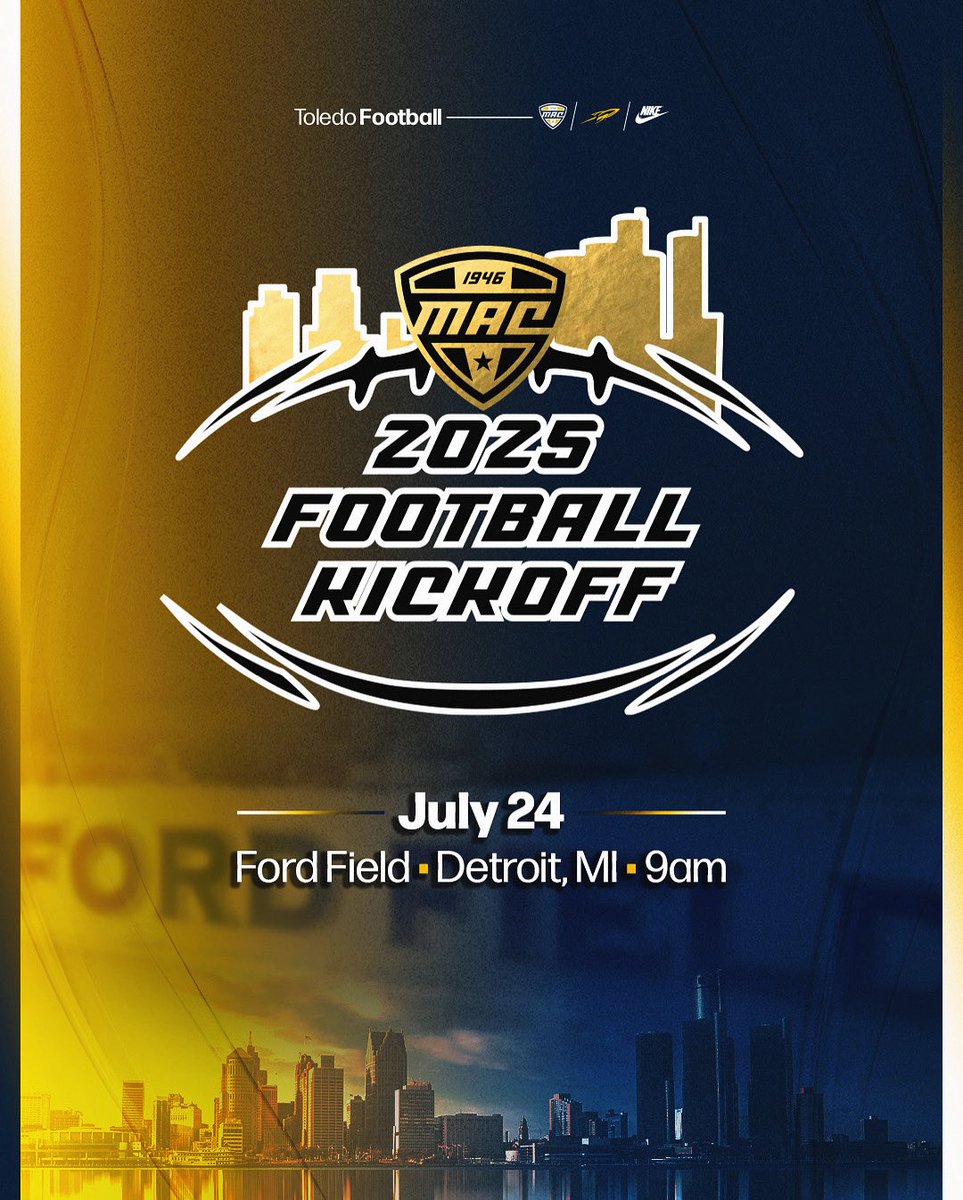 ToledoFB's tweet image. Live from Ford Field. 

@MACSports kickoff 🔜 

#TeamToledo