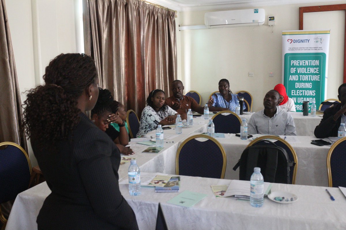 actvuganda's tweet image. We have successfully concluded a training for journalists on their role in prevention of torture and violence during the general elections 2026. The journalists were from Bukomansimbi, Gomba, Gulu City, Gulu district, Karamoja, Masaka, Mukono, Wakiso and Kampala districts from…