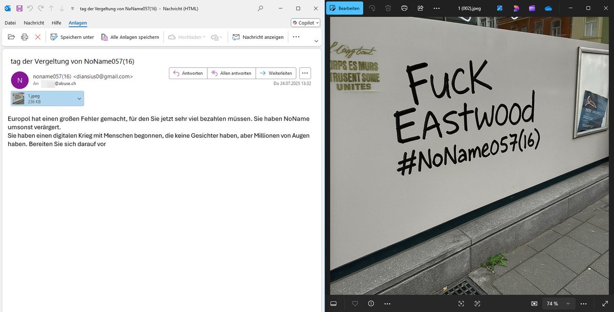After NoName057(16) got hit by Europol🇪🇺, they are whining around and talking about a new "digital war" that has just begun🤡 

It's 🍿 time!