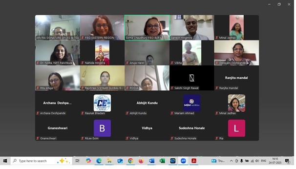 FIEO (@fieohq) on Twitter photo #FIEO in association with <a href="/ITC_SheTrades/">ITC SheTrades</a> ๐ฎ๐ณ India Hub organized a virtual session ๐ป on Indiaโs Geographical Indicators ๐บ๏ธ and Access to International Markets ๐ for Women Led Business ๐ฉโ๐ผ on July 24, 2025, in view of the untapped potential of Indiaโs GI tagged products.
The #FIEO in association with <a href="/ITC_SheTrades/">ITC SheTrades</a> ๐ฎ๐ณ India Hub organized a virtual session ๐ป on Indiaโs Geographical Indicators ๐บ๏ธ and Access to International Markets ๐ for Women Led Business ๐ฉโ๐ผ on July 24, 2025, in view of the untapped potential of Indiaโs GI tagged products.
The