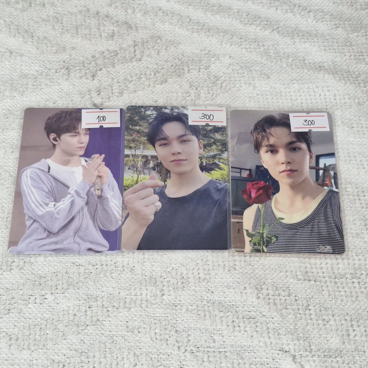VERNON PCS
wts ph
svt seventeen

LESS ₱20 per pc
another LESS ₱10 per pc if payo
DOP: Aug 05
dm for inquiries

# yzy offline fs bene always yours peypey dome cl24 memory book pob cland24