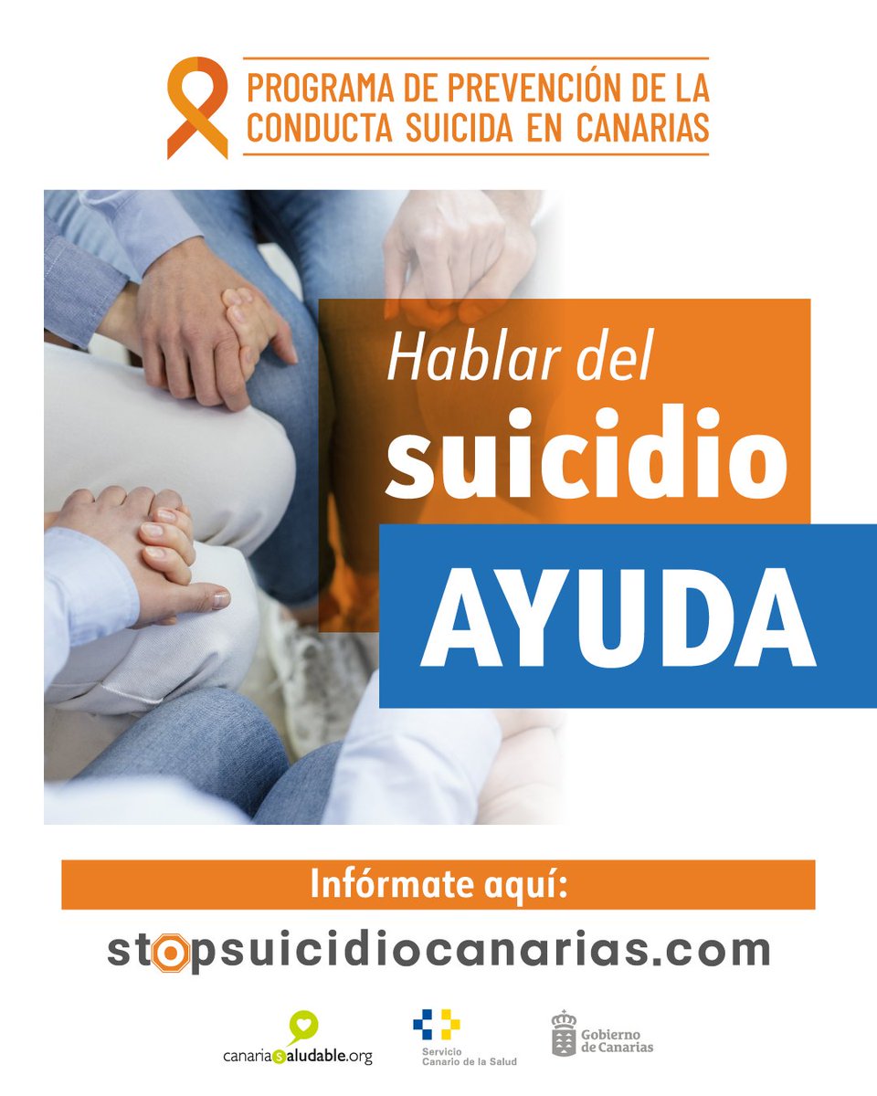 CanariaSaludable (@cansaludable) on Twitter photo #PrevencionSuicidio
La muerte de un familiar o allegado por suicidio puede ser una situación especialmente difícil.
El duelo puede incluir emociones como un estado de shock inicial y otros tipos de sentimientos.
Más información:
gobiernodecanarias.org/stopsuicidio/e…
<a href="/SanidadGobCan/">Sanidad Gobcan</a> #PrevencionSuicidio
La muerte de un familiar o allegado por suicidio puede ser una situación especialmente difícil.
El duelo puede incluir emociones como un estado de shock inicial y otros tipos de sentimientos.
Más información:
gobiernodecanarias.org/stopsuicidio/e…
<a href="/SanidadGobCan/">Sanidad Gobcan</a>
