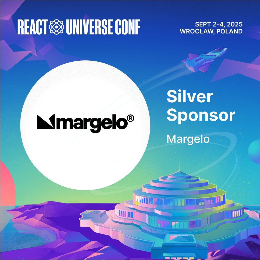 reactuniverse_'s tweet image. The Sponsors squad just got stronger. Welcome Margelo, a high-end app development agency helping you build and ship better apps, faster. Let’s roll, @margelo_com! 🥳