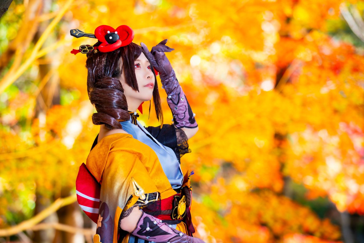 原神cos/千織
photo：kaiさん
 #kai画