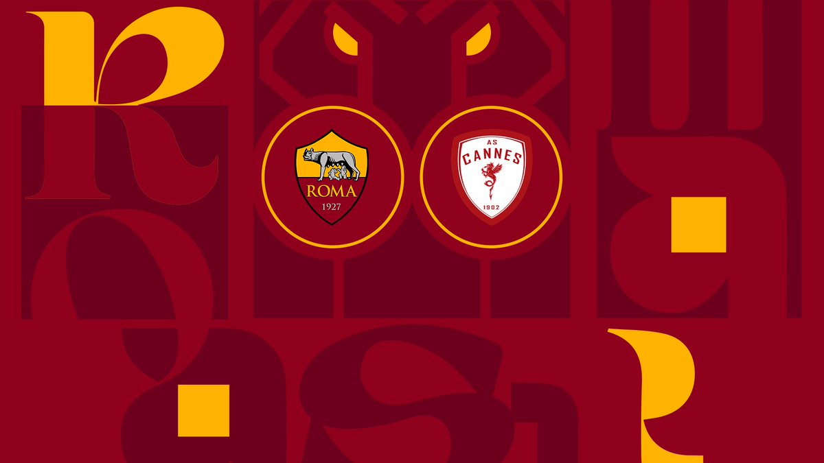 ASRomaEN's tweet image. 🏟️ On 31 July at 18:00 CEST we'll face Cannes in a friendly at Tre Fontane
ℹ Check out the ticket info here
🎟️ asroma.com/en/tickets/men
#ASRoma