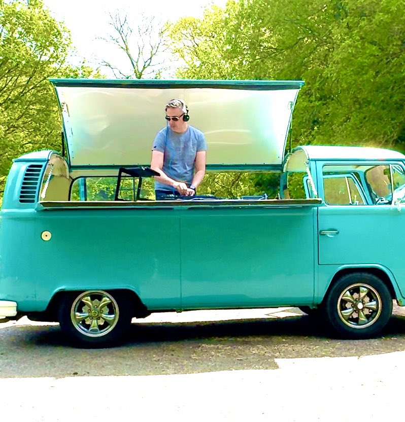 Garden party? Street fair? Mini festival?
I bring the party to your postcode.
Now taking bookings for August &amp; September.

🔖 #BookADJ #MobileDisco #LondonEvents #LiveDJ #VWPartyVan #PopUpParty