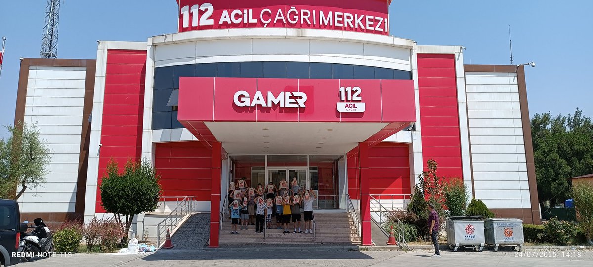 Balıkesir 112 Acil Çağrı Merkezi (@balikesir112acm) on Twitter photo 'Acil Durumda Tek Numara 112' tanıtım faaliyetleri kapsamında İlimiz Karesi İlçesi Hz. Ömer Camii Kur'an Kursu öğretmen ve öğrencileri kurumumuzu ziyaret etmişlerdir.
<a href="/TC_icisleri/">T.C. İçişleri Bakanlığı</a> <a href="/112teknumara/">112 Acil Çağrı Merkezleri</a> 'Acil Durumda Tek Numara 112' tanıtım faaliyetleri kapsamında İlimiz Karesi İlçesi Hz. Ömer Camii Kur'an Kursu öğretmen ve öğrencileri kurumumuzu ziyaret etmişlerdir.
<a href="/TC_icisleri/">T.C. İçişleri Bakanlığı</a> <a href="/112teknumara/">112 Acil Çağrı Merkezleri</a>