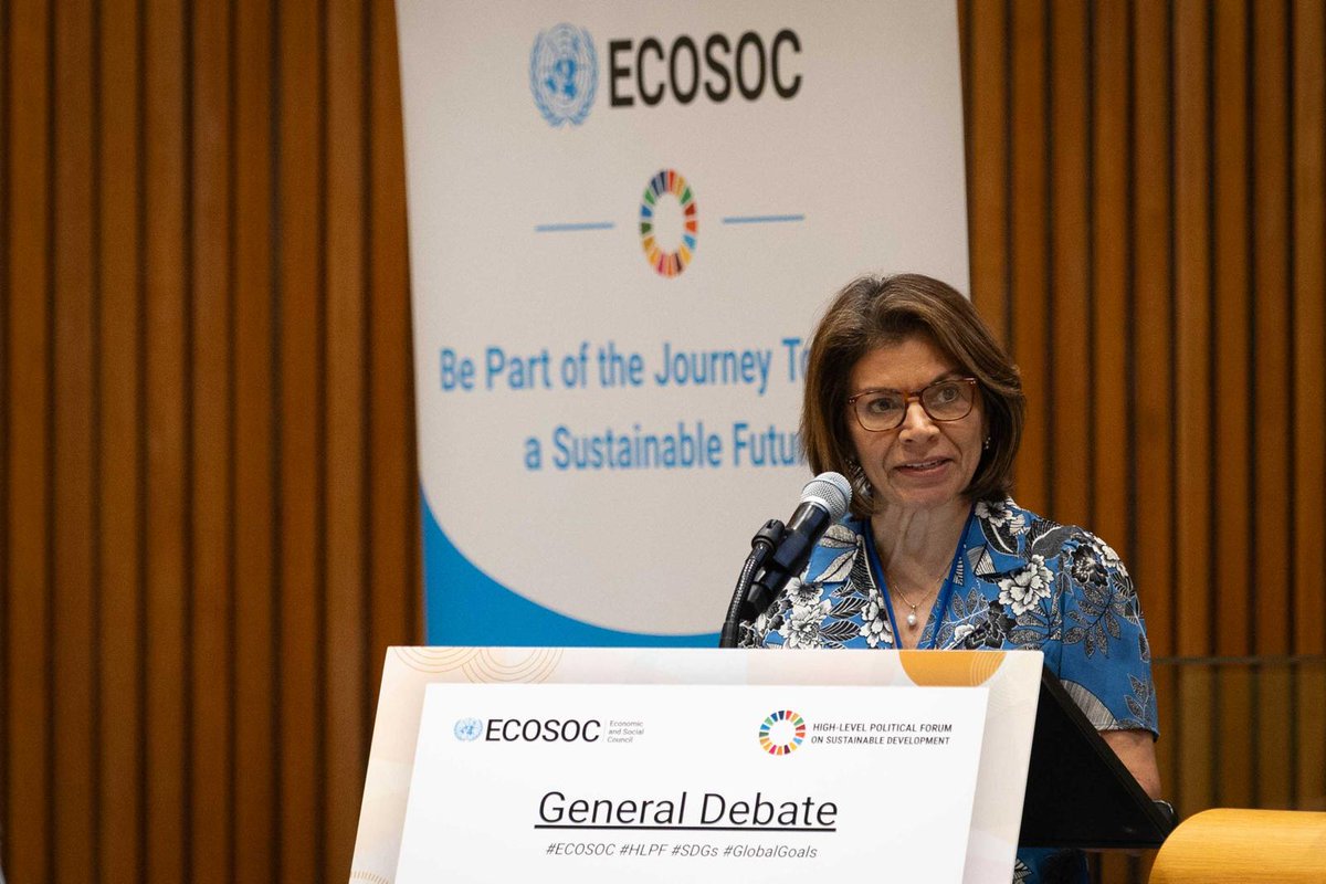 iocmedia's tweet image. At the #HLPF, IOC Member @Laura_Ch: "Over the past three decades, Member States have consistently recognised the value of sport in advancing sustainable development. The IOC is working actively to build bridges between the sport sector and key development areas - health,…
