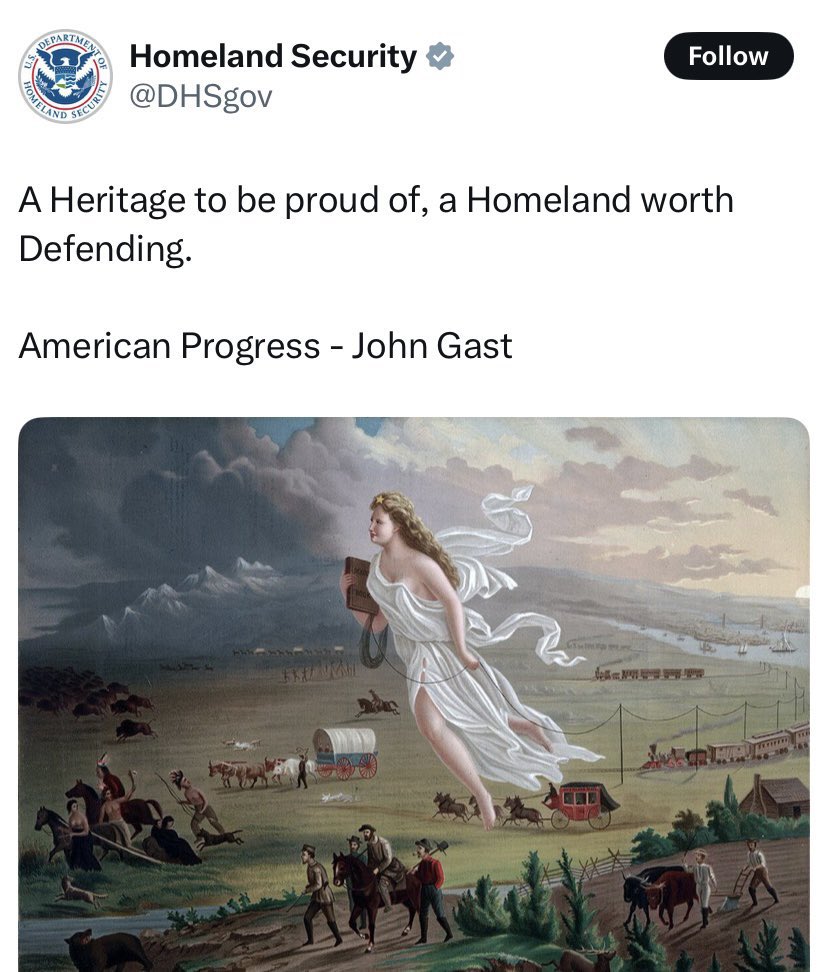 I'm generally opposed to conspiracy theorizing, but it's a little weird that this pro-Manifest Destiny tweet has exactly 14 words and two capital Hs.