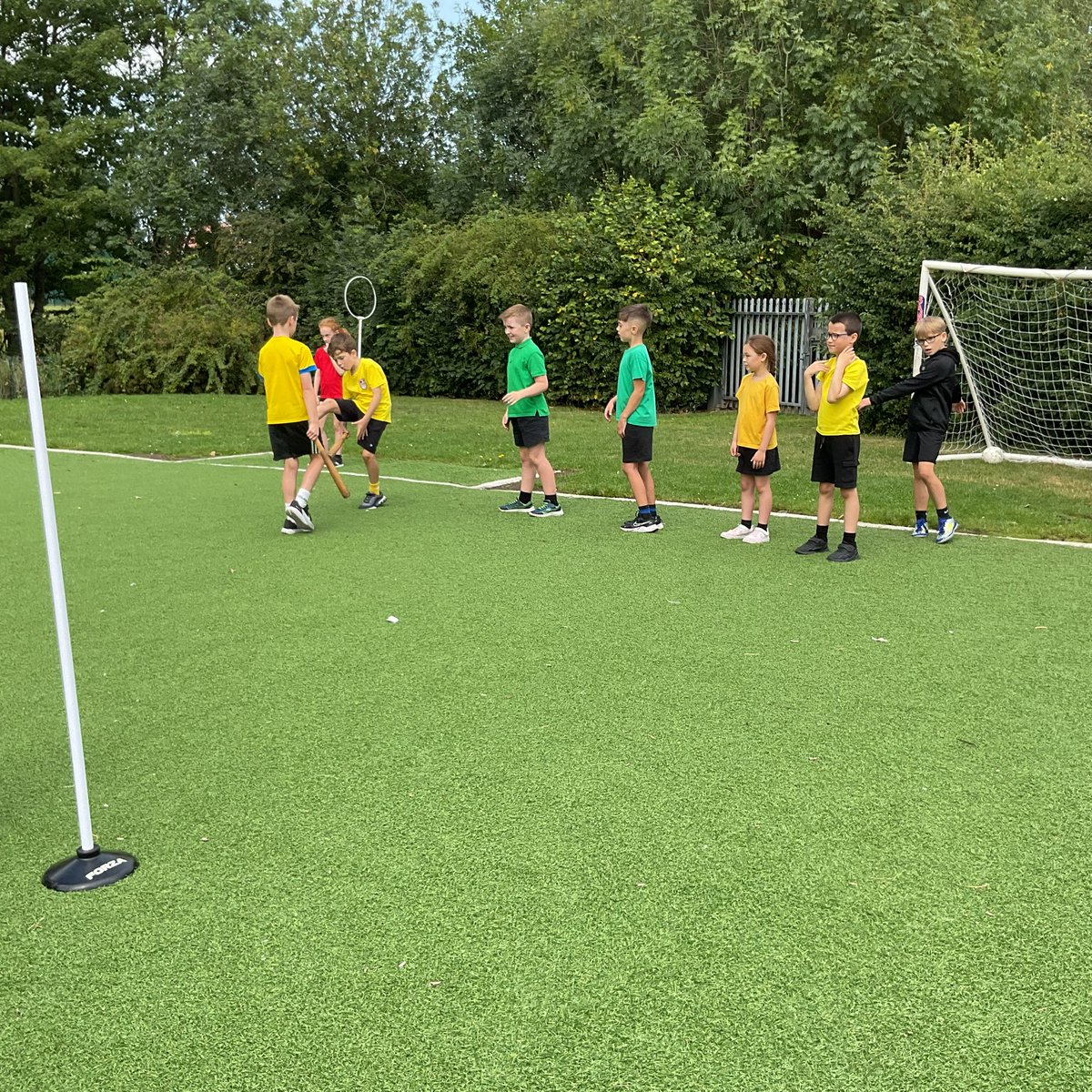 Our final rounders game.