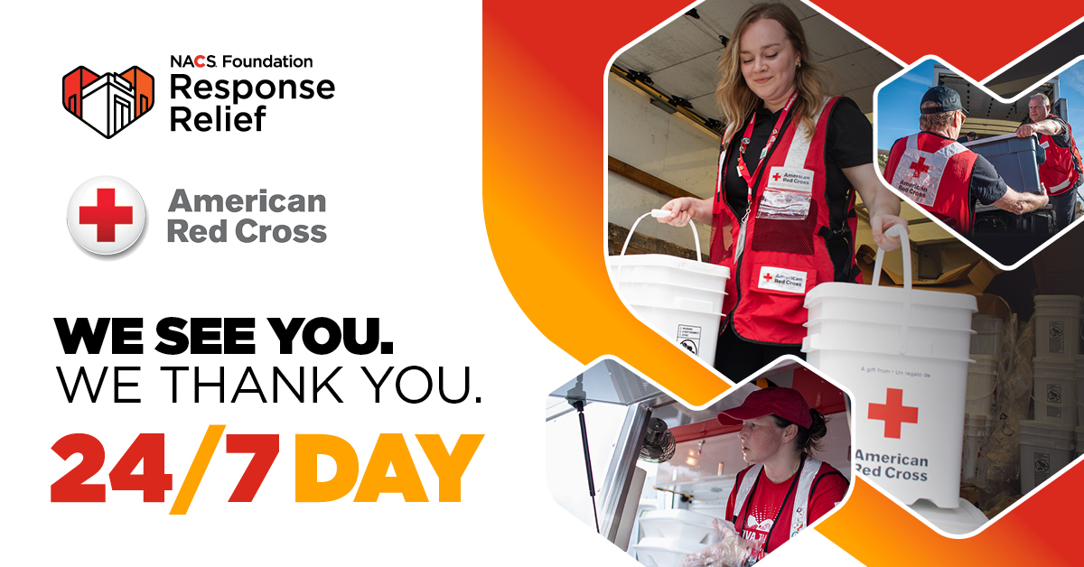 Today is the day - our 7th annual #247Day honoring First Responders across the country. Find a particpating convenience store near you 247.org/map #ConvenienceCares