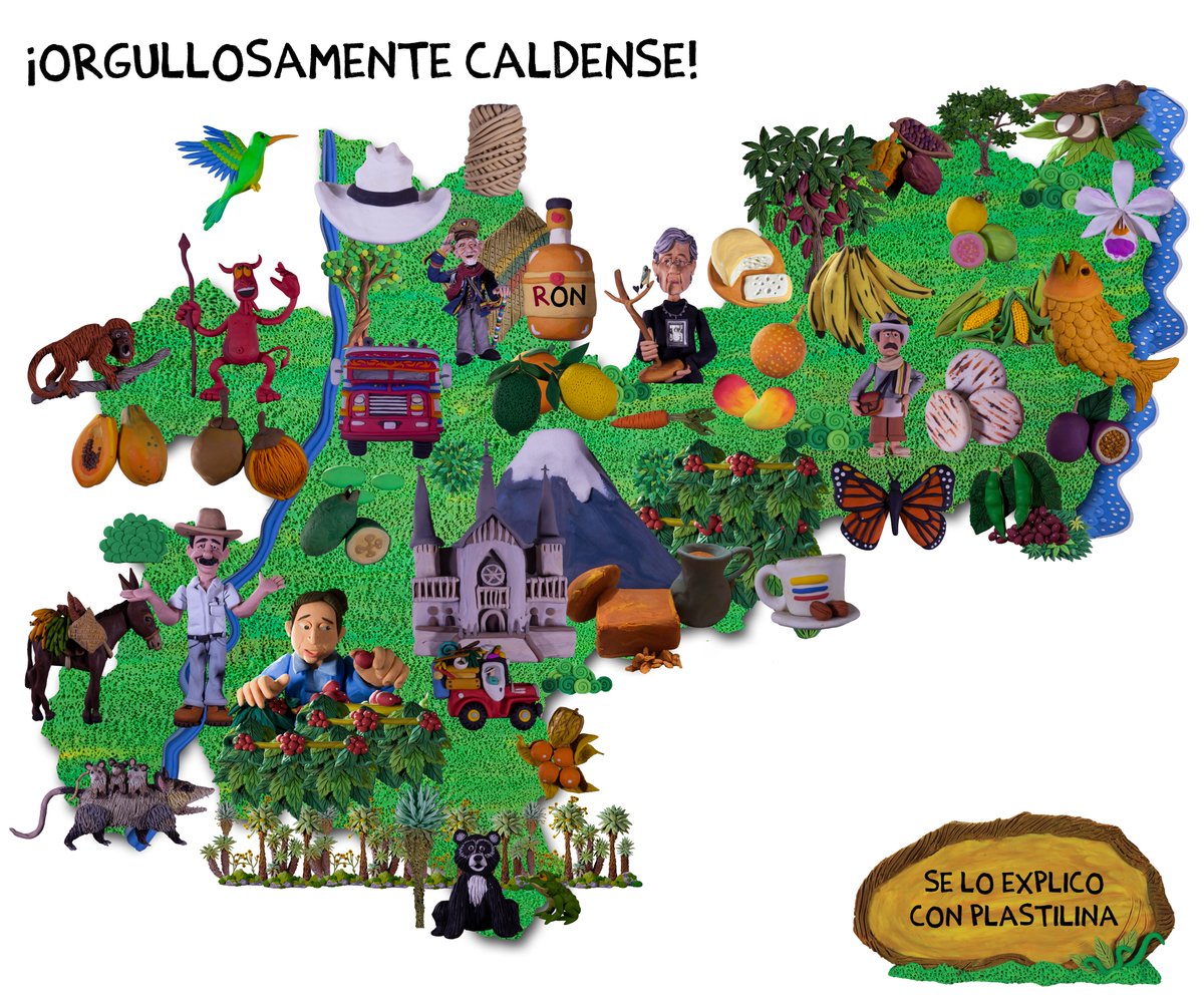 altereddie's tweet image. #Caldas Buenos días, seguimos con la serie de mapas de departamentos de Colombia y hoy le toca al departamento de Caldas.
¿Desde qué lugar de Caldas nos siguen? ¿Qué le agregamos o quitamos al mapa? ¿Qué lugares de Caldas conocen?
Les aclaro que este es un primer bosquejo para…
