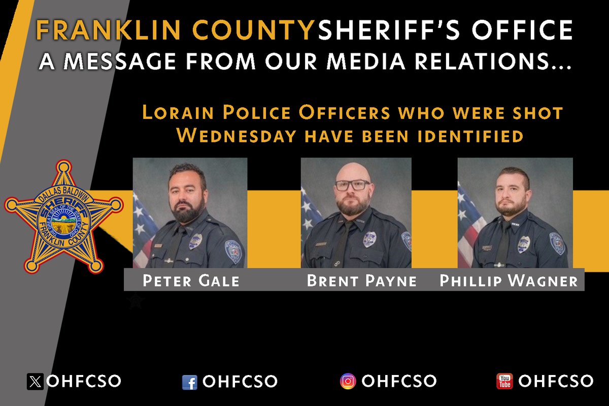 Our continued prayers are with the three Lorain Police Officers ambushed yesterday—two of whom were simply eating lunch.
This violent act is a sobering reminder of the dangers law enforcement face every day in service to their communities. We stand with the Lorain Police.
