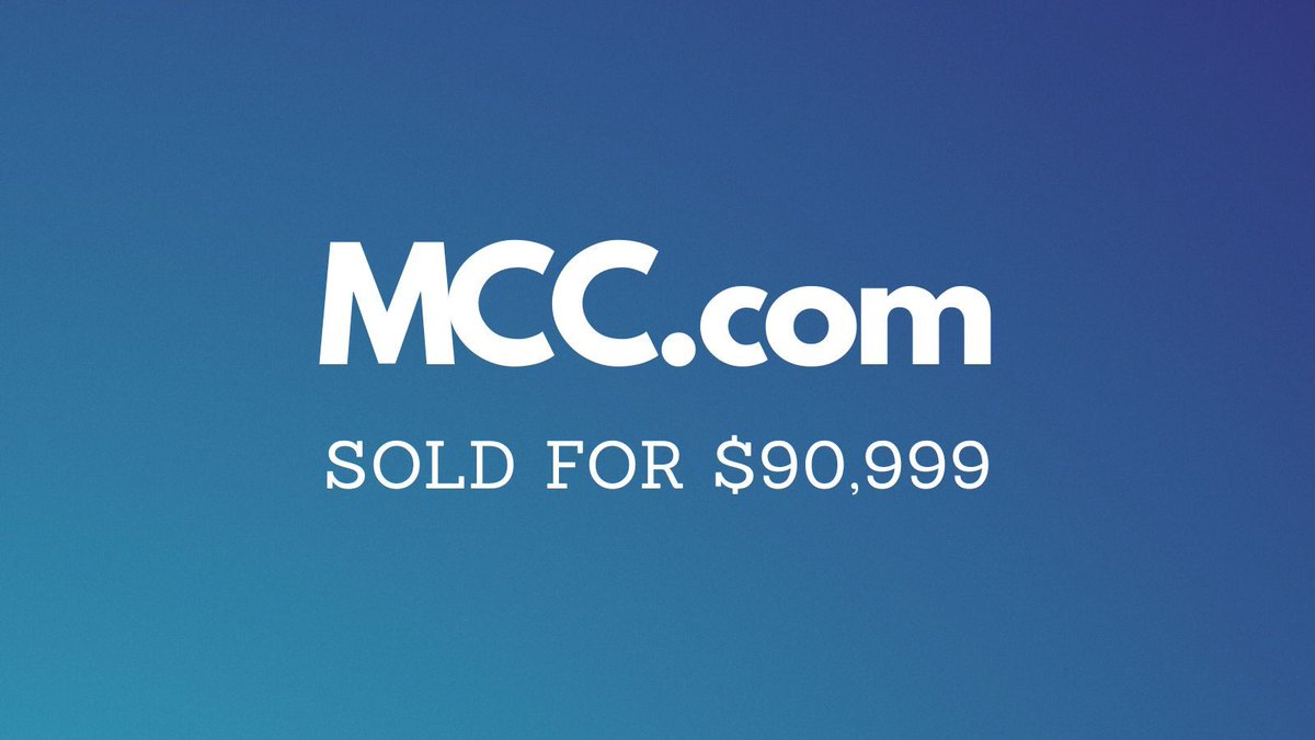 NameBio's tweet image. Yesterday saw $675k in domain name sales including:

$90,999 MCC․com
$75,000 Organique․com
$41,000 NAR․com
$32,508 ChargeCards․com
$14,000 BlockBrain․ai
$13,000 PillarFinancialGroup․com
$9,888 Hawk․trade

Full list 👉 namebio.com/daily

#Domains