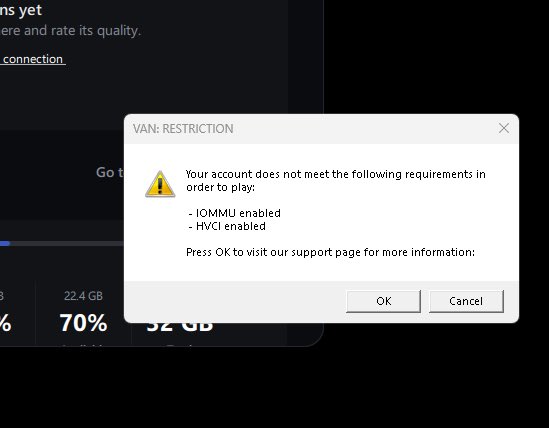 Can someone help me to fix this, i use aorus mobo and intel cpu, cant play valo insta crash