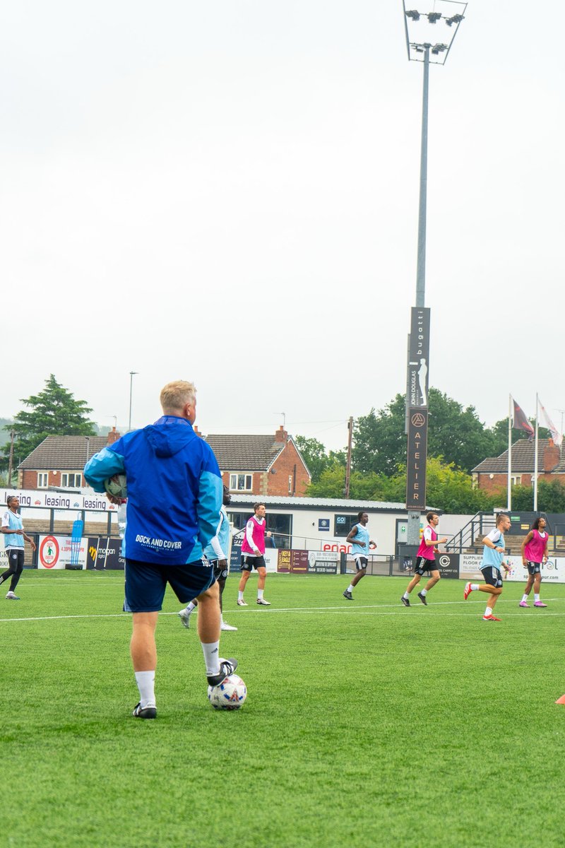 thesilkmen's tweet image. Back on the training field ahead of Barwell on Saturday ๐