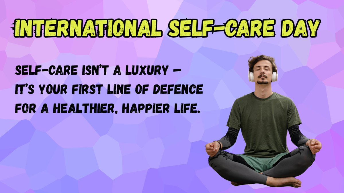 NHS_Lothian's tweet image. Caring for your own physical, mental, &amp;amp; emotional wellbeing helps prevent illness, manage stress, and build a healthier, more resilient you. 
Visit nhsinform.scot for reliable info to help you make informed decisions about health.
#InternationalSelfCareDay #SelfCare