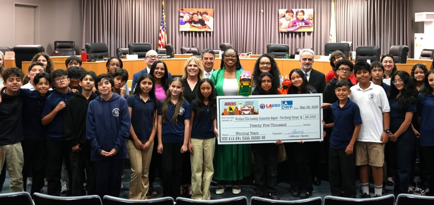 Magnet Schools of America (@magnetschlsmsa) on Twitter photo The Los Angeles Department of Water and Power has partnered with <a href="/LASchools/">Los Angeles Unified</a>
to provide over $100,000 towards their HEROES for Zero Contest, an initiative promoting energy conservation and education among Los Angeles youth: ow.ly/fcxW50WsKI9 #magnetschools The Los Angeles Department of Water and Power has partnered with <a href="/LASchools/">Los Angeles Unified</a>
to provide over $100,000 towards their HEROES for Zero Contest, an initiative promoting energy conservation and education among Los Angeles youth: ow.ly/fcxW50WsKI9 #magnetschools