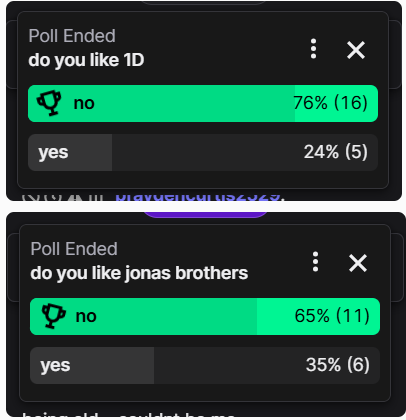 Xaeela's tweet image. I was so disappointed with the results in my chat ☹️